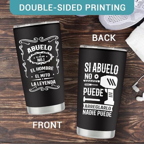 Abuelo Gifts in Spanish 20oz Tumbler - Abuelo
