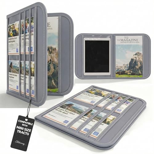 Ministry Field Service Organizer Bag for Tablets, Magazines and Tracts