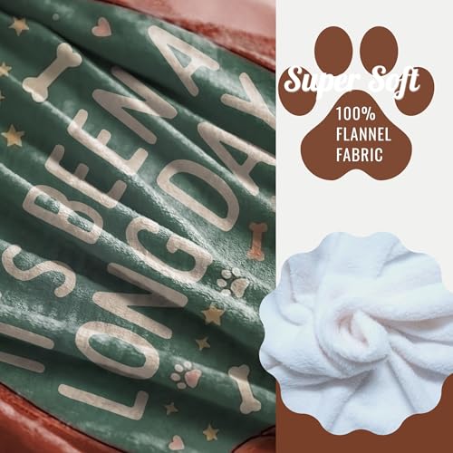 Huglanket Dachshund Gift Throw Blanket for Women 60x80 Inches, Green