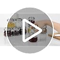 8 oz Wide Mouth Mason Jars with Airtight Lids - 4 Pack Clear Glass Jars