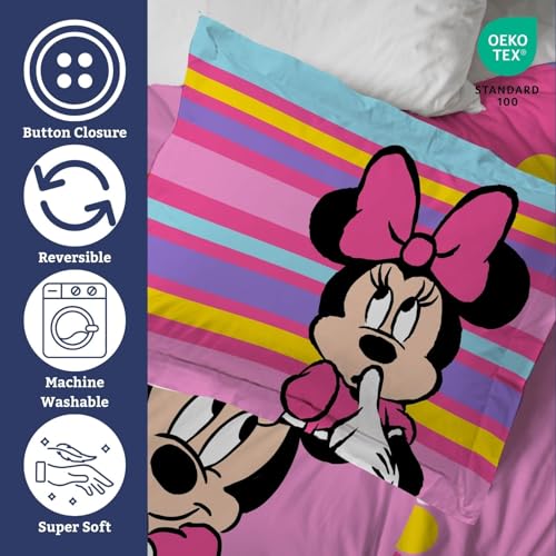 Full Size 3-Piece Duvet Cover Set, Soft Brushed Microfiber Bedding