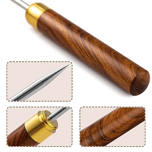QiBaLee Black 9.4-Inch Ice Pick for Breaking Ice and Frozen Items