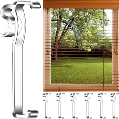 3 Inch Clear Valance Clips for Horizontal Blinds - Durable Replacement Set