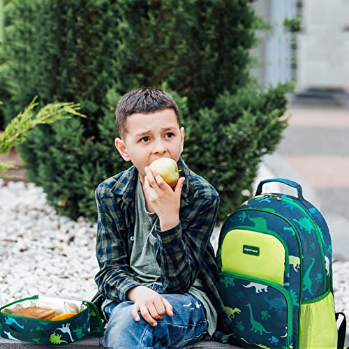 Kids 3-Piece School Backpack Set with Lunch Box & Pencil Case - Ages 4-8