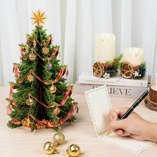 AIMEEOI 13-Inch Pop-Up Christmas Tree Holiday Card - Festive 3D Christmas Tree