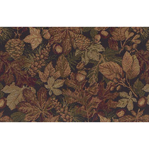 Double Corded 8-9 Inch Futon Cover in Autumn Harvest Pattern