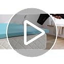 Czpalo 3 Inch Twin XL Cooling Gel Memory Foam Mattress Topper with Cover
