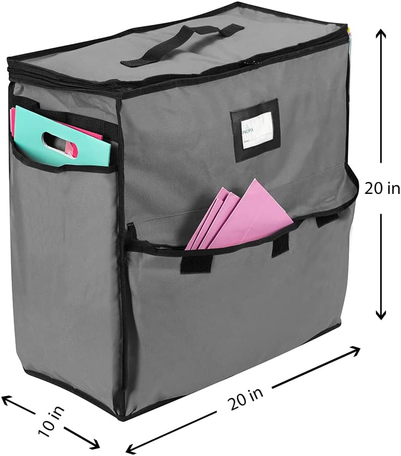ProPik Holiday Storage Organizer - Unique Gift Bag & Wrapping Accessories | Gray