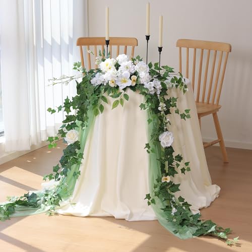 2 Pack Artificial Ivy Vines 79-Inch Silk Hanging Greenery for Home Decor