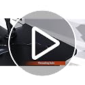 47-Inch R-Shaped Gaming Desk with Carbon Fiber Texture and Cup Holder