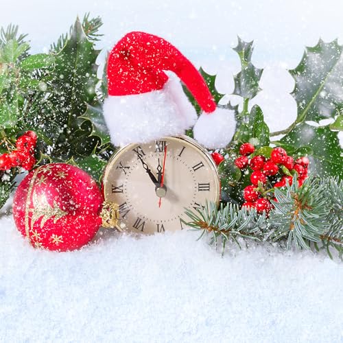VICAMB 10.5oz White Christmas Artificial Flake Snow - Sparkling Snow Filler for Village Displays