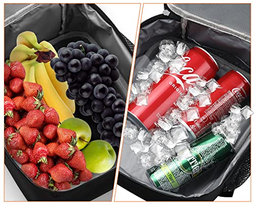 Insulated Lunch Bag for Men & Women - Reusable Waterproof Lunch Box