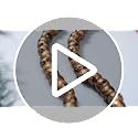 Willbond 16ft Wood Bead Garland for Christmas Tree in Bronze Gold - Holiday Decor