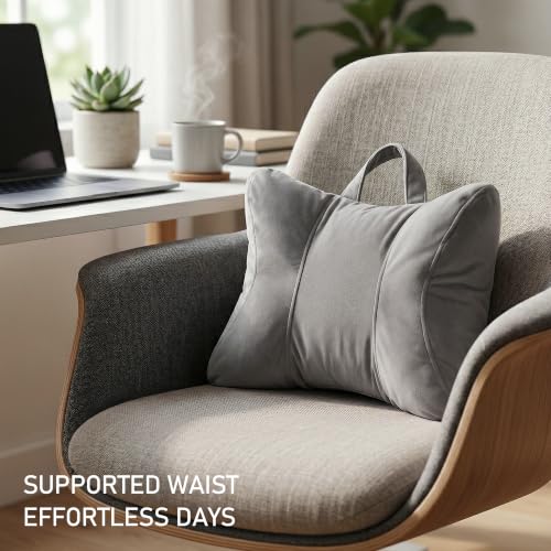Ergonomic Lumbar Support Pillow for Office Chair & Car Seat