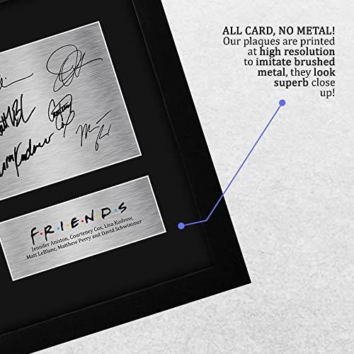 Framed Autograph Printed Photo Display - 8.5x11 Inch TV Show Memorabilia
