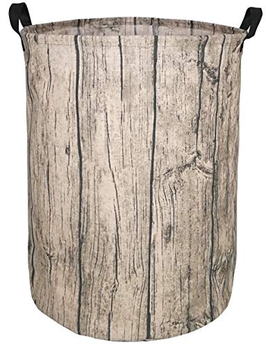 Collapsible Kids Laundry Hamper - Woodland Tree Stump Storage Basket