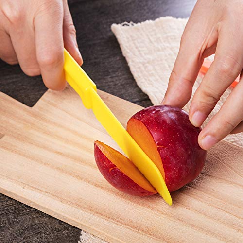10 Pcs Kids Safe Plastic Cooking Knives Set Colorful Nylon Kitchen Tools
