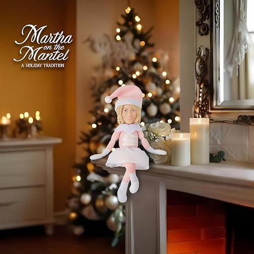 Martha Stewart Martha on a Mantle 12-Inch Holiday Plush Collectible