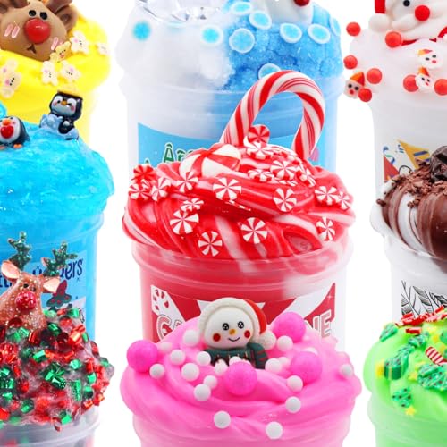 Slime Advent Calendar - 24-Day Christmas Countdown Toy Kit for Kids