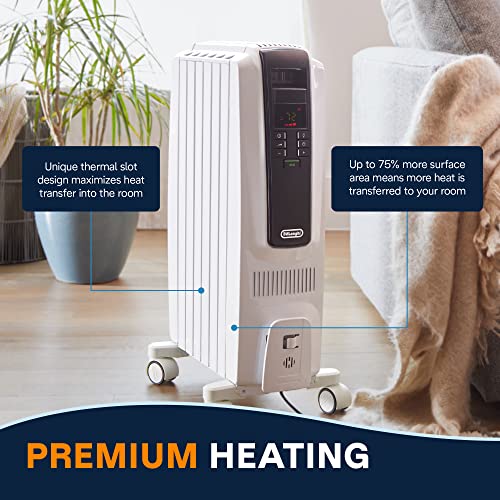 Digital Oil Filled Radiator Heater 1500W Electric Space Heater