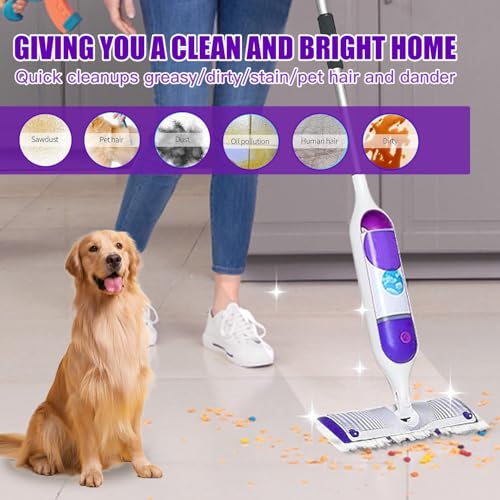 30-Pack Thickened Disposable Power Mop Pad Refills - Multi-Surface Floor Cleaning