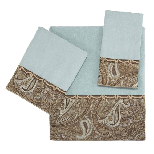 Bradford Decorative 100% Cotton Bath Towel - Mineral