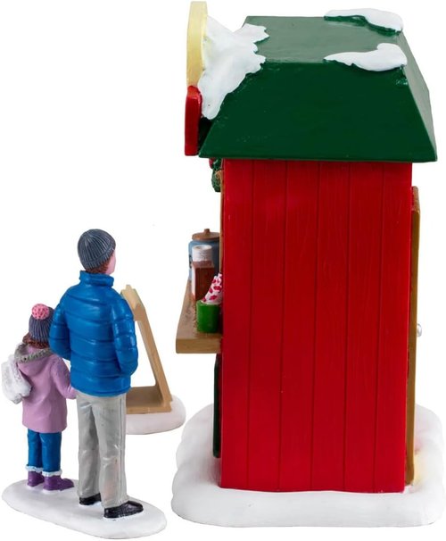 Lemax Cocoa Corner | Charming Set of 3 Decorative Figurines for Holiday Decor