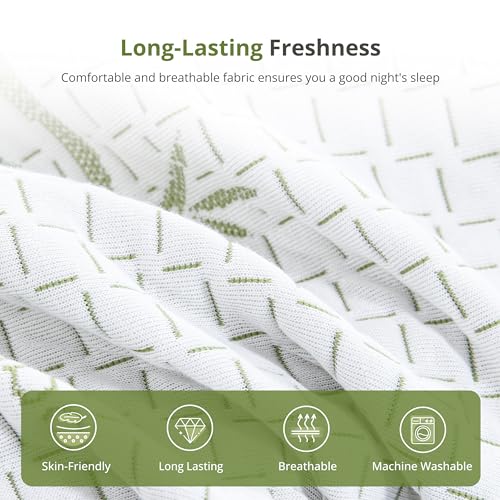 8-Inch Twin Memory Foam Mattress, Medium Firm Green Tea Gel Bed