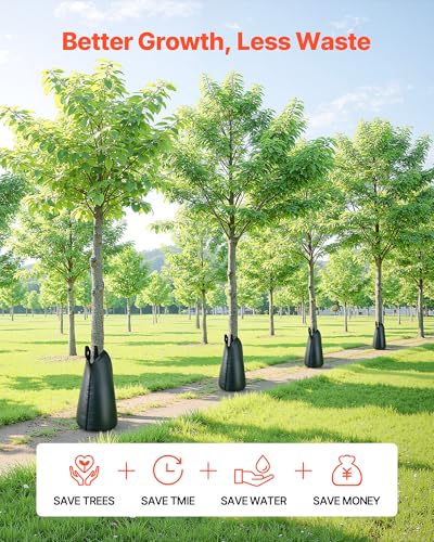 Slow Release Tree Watering Bags 20 Gallon (8-Pack) Heavy Duty Drip Irrigation
