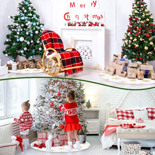 30-Inch Silicone Christmas Tree Stand Mat - Non-Slip Floor Protector Pad