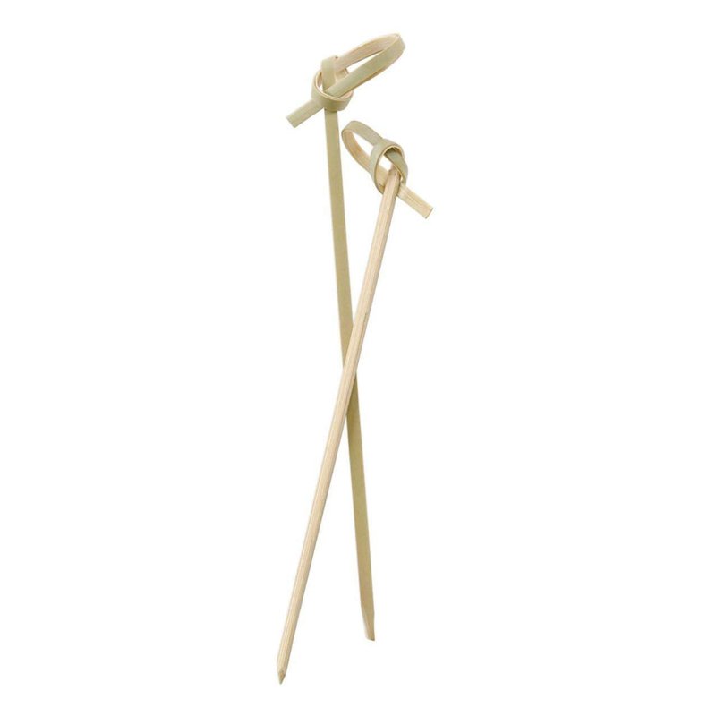 Perfectware - PW BambooKnot7-300ct Bamboo Knot 7-300ct, 7" Bamboo Knot Picks (Pack of 300)
