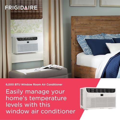Frigidaire 6,000 BTU Window Air Conditioner with Remote Control