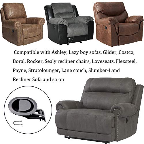 Universal Metal Recliner Release Pull Handle - Heavy Duty Sofa Repair Part