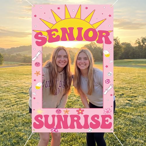 Senior Sunrise Photo Frame - Square 2027 Graduation Photo Props