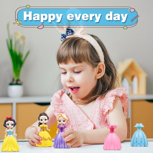 Princess Advent Calendar 24 Days Christmas Countdown Dress Up Toy Set