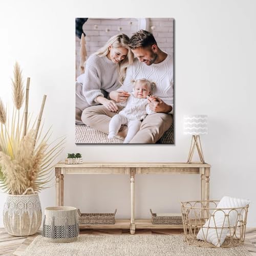 Custom Canvas Prints Personalized Photo Wall Art Framed 8x10