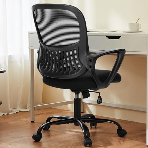 Ergonomic Mesh Office Chair with Lumbar Support and Adjustable Height
