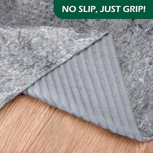 Waterproof Non-Slip Rug Pad 8x10 - Pet-Friendly & Floor Safe