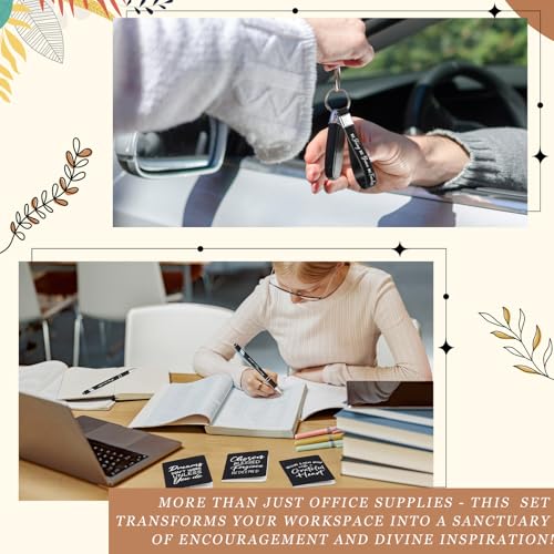 Hollowfly 12 Sets Handheld Employee Appreciation Gift Pack, Black (48 Pcs total)