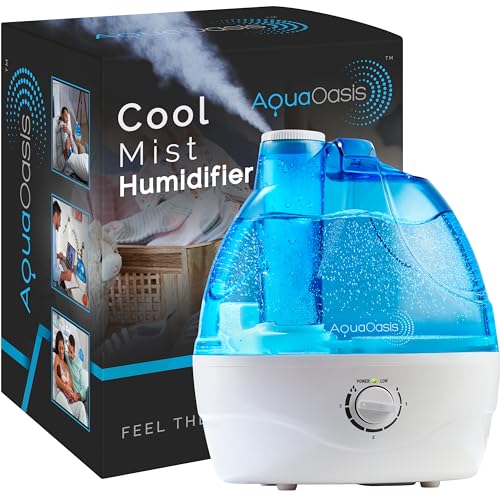 Cool Mist Ultrasonic Humidifier 2.2L Water Tank for Bedroom Nursery