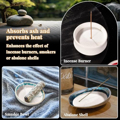 15 oz Fine White Quartz Sand - Decorative Sand for Crafts, Vases & Zen Gardens
