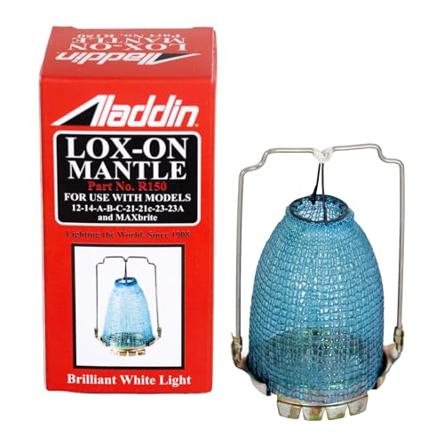R150 Lox-On Oil Lamp Replacement Mantle for Bright & Clean Lighting