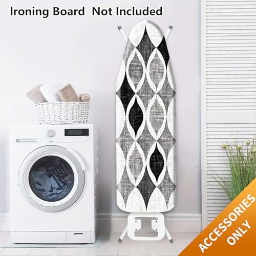 Seewan Cotton Ironing Board Cover 15x54 Inch Heat & Stain Resistant