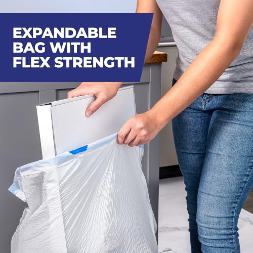 Hefty Ultra Strong 13 Gallon Tall Kitchen Trash Bags, Citrus Twist, 80ct