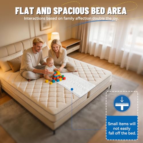 Bed Bridge Twin XL to King Mattress Gap Filler for Adjustable Split Beds