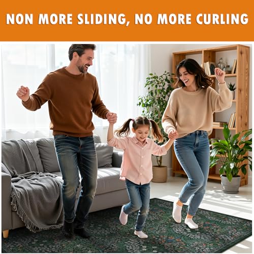 12-Piece Reusable Non-Slip Rug Grippers for Hardwood and Tile Floors