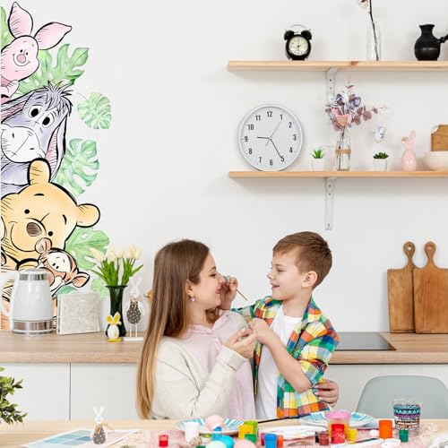Bear Character Wall Stickers for Kids Nursery and Playroom Decor