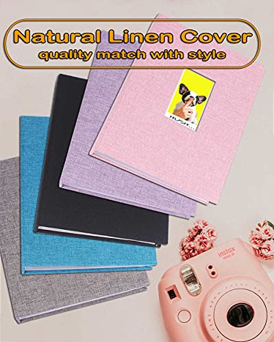 2x3 Mini Photo Album for Instant Film - 208 Vertical Pocket Storage Book
