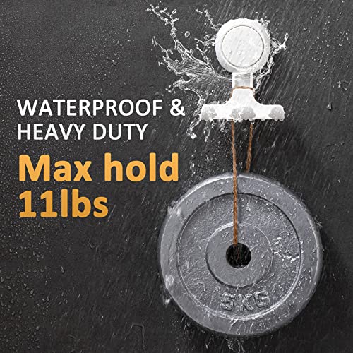 Suction Cup Razor Holder for Shower - 2 Pack Damage-Free Wall Hooks