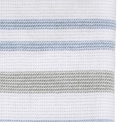 Clubhouse Blue Fingertip Towels Set of 2 - Soft Cotton Bathroom Decor